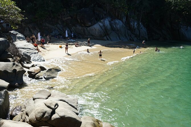 All-inclusive Colomitos cruise and Animas beach snorkeling - Return ride to Puerto Vallarta: show, contests, and party energy