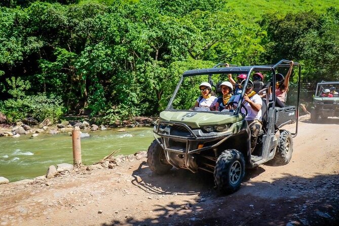All terrain 4X4 Viking tour in Puerto Vallarta - Rio Cuale waterfall stop: river wading, tequila pairing, and what to wear