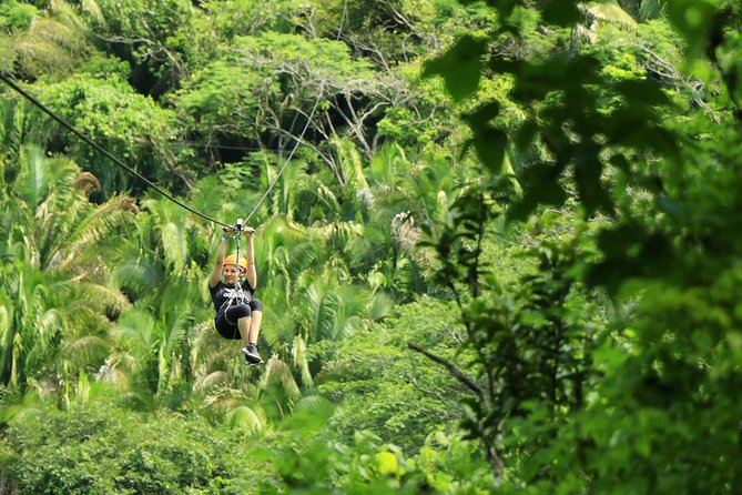 Canopy River Zipline Tour and Mule Ride - A Half-Day Adventure in the Sierra Madre Near Puerto Vallarta