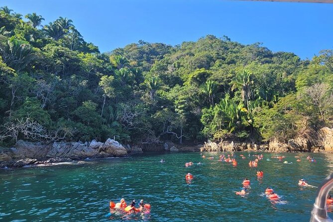 Catamaran Yelapa Beach Tour with Snorkeling, Food and Open Bar - Stop 4: Return trip on the water, open bar, games, and music levels