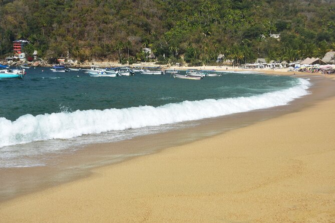 Catamaran Yelapa Beach Tour with Snorkeling, Food and Open Bar - The transfer boats and beach landing: the part you should plan for