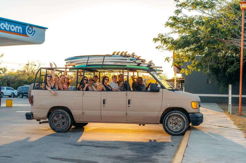From Sayulita: La Lancha Surf Trip w/ Transportation - The Scenic Jungle Ride in Open-Air Surf Cars