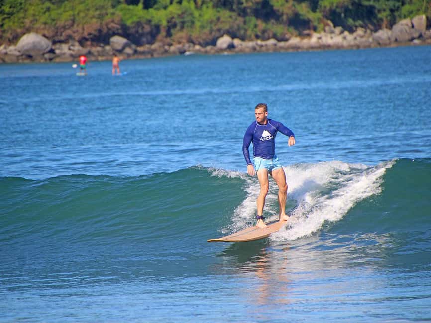 From Sayulita: Private Surf Lesson at La Lancha Beach - The 10-Minute Jungle Walk to the Beach (Bring Your Carry Strategy)