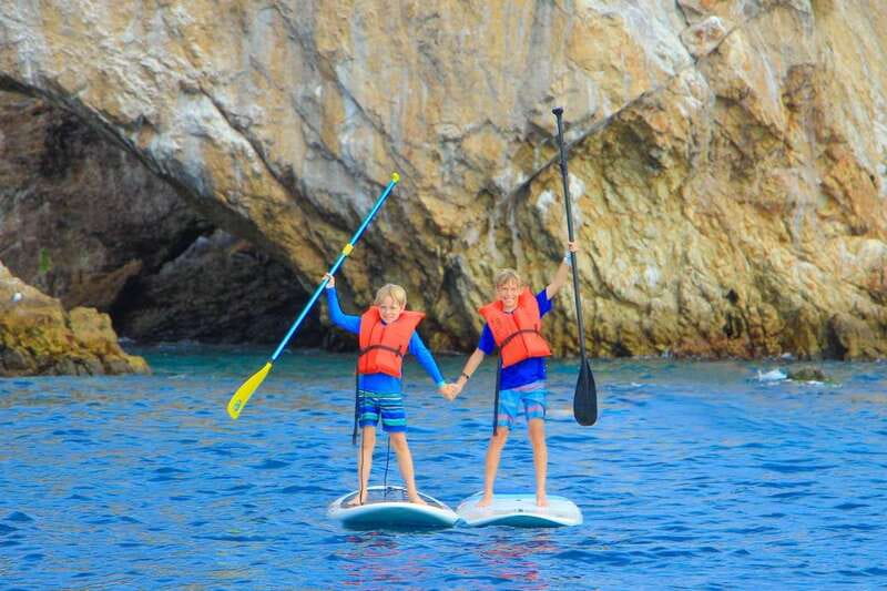 From Vallarta: Marietas Islands & Beach BBQ at Majahuitas - Kayak and paddleboard time: getting on the water with included gear