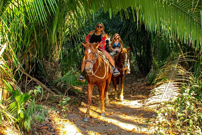 Horseback Riding in Sayulita Through Jungle Trails to the Beach - Playa Escondida: black sand, wave sounds, and the moment galloping happens