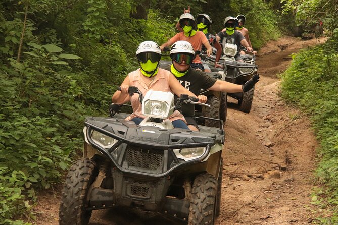 Jungle double ATV Tour "El Mirador" (ride tandem on ATV) - End-of-tour perks: pool time and a tequila bonus
