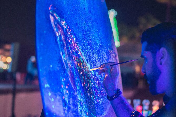 Live Art Experience by Abdallahy - What’s included: wine, snacks, quartz, and the full studio program