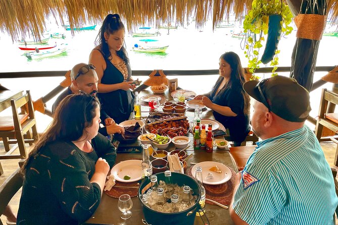 Los Arcos Snorkeling Adventure, Colomitos & Las Animas Beach - Playa Mismaloya kickoff, life jackets, and The Night of the Iguana story