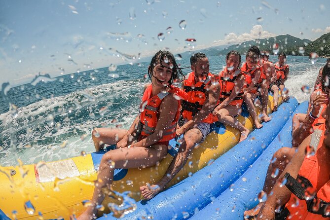Majahuitas All inclusive Beach Day - Getting Off the Boat: Easy Beach Access Means More Time for Fun