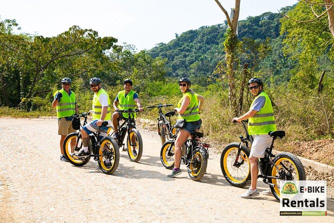 Mountain Tour Puerto Vallarta Electric Bikes - Downtown Puerto Vallarta First, Then the Road Starts Climbing