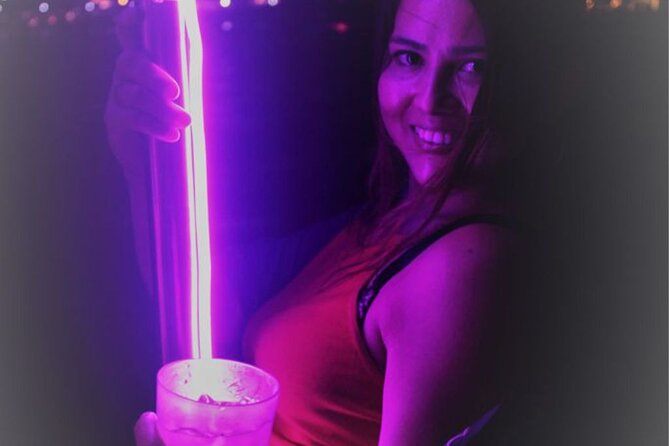 neon party - On Board at Night: Music, Light Show, Snacks, and the Party Rhythm