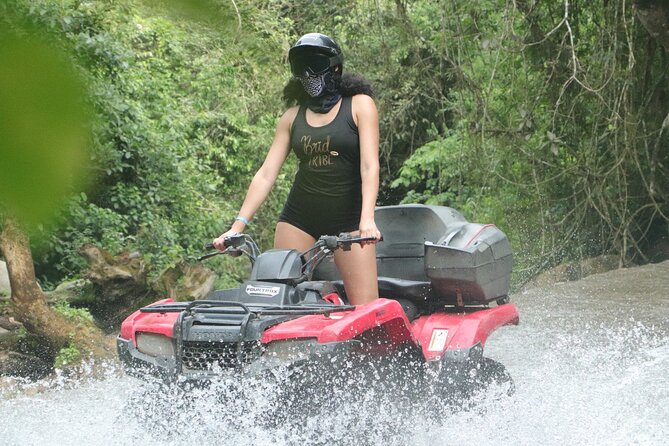Off-road ATV-QUAD tour in single and double seats - Río Cuale drive: quick river views and a photo break