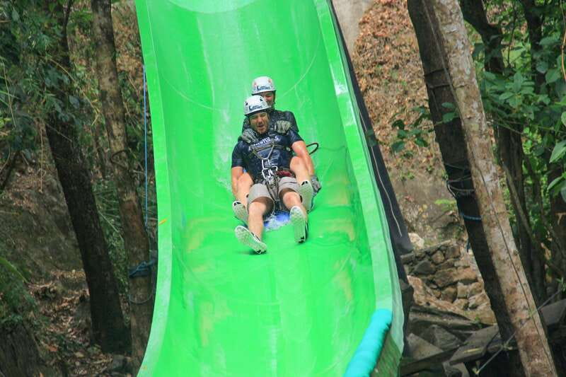 Outdoor Zipline Adventure - Ziplines, Water Slides, and Roller-Coaster Zip Runs: The Adrenaline Stack
