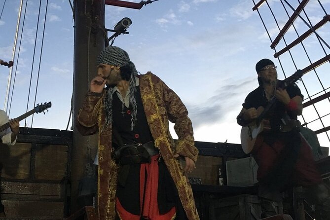 Pirate Ship at Night - What a 6:00 pm pirate boarding actually feels like