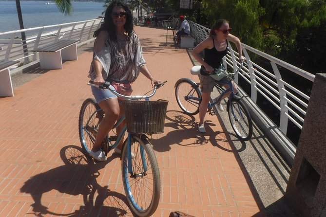 Private Tour in El Malecon Boardwalk Bike Ride - Stop 3: Isla Cuale, Market Center, Green Oasis, and the Elizabeth Taylor Connection