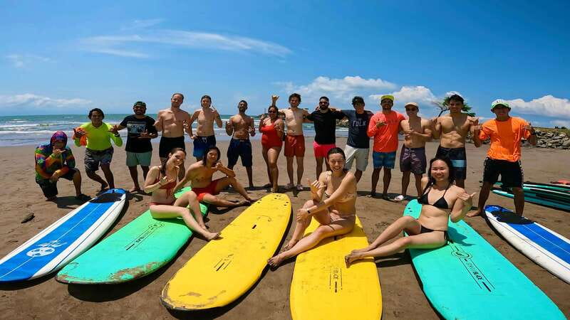 Puerto vallarta and Nayarit: surf lessons - Gear and Comfort: Rash Guard, Board, Umbrella, and Beach Snacks