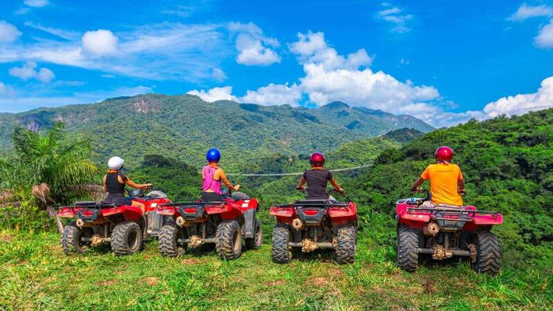 Puerto Vallarta: ATV Jorullo Bridge Adventure - The Jorullo Bridge crossing: the main event above the Cuale River
