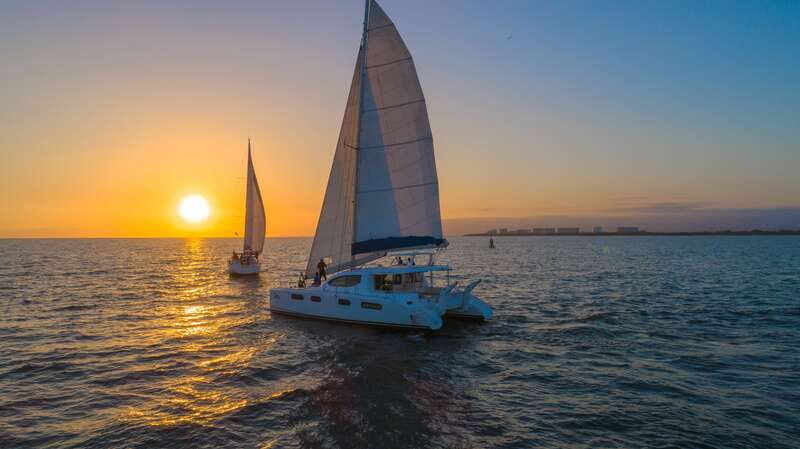 Puerto Vallarta: Bay of Banderas Luxury Sunset Sailing Tour - The onboard vibe: relaxed, romantic, and not a party boat