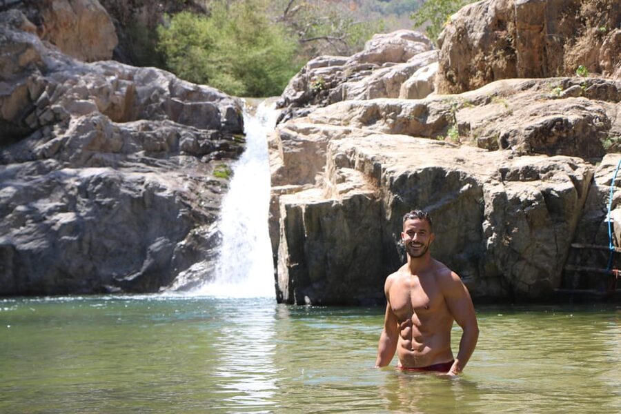 Puerto Vallarta: Canopy River ATV, Waterfall, Tequila Tour - el Salto waterfall: swim time, photos, and cooling off