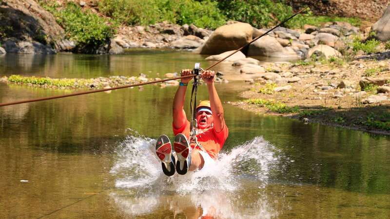 Puerto Vallarta: Canopy River Zip Line Tour with Mule Ride - Jorullo Bridge walking: the view moment you should not rush