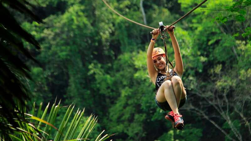 Puerto Vallarta: Canopy River Zip Line Tour with Mule Ride - The 11-zip line course: wind, forest views, and the river dunk finish