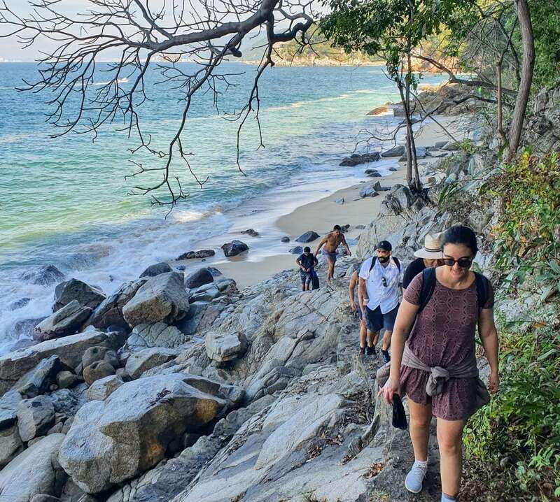 Puerto Vallarta: Full Day Hike to 6 Hidden Beaches & Snorkel - Boca de Tomatlán to Colomitos Beach: Jungle Scenery and a Steep Start