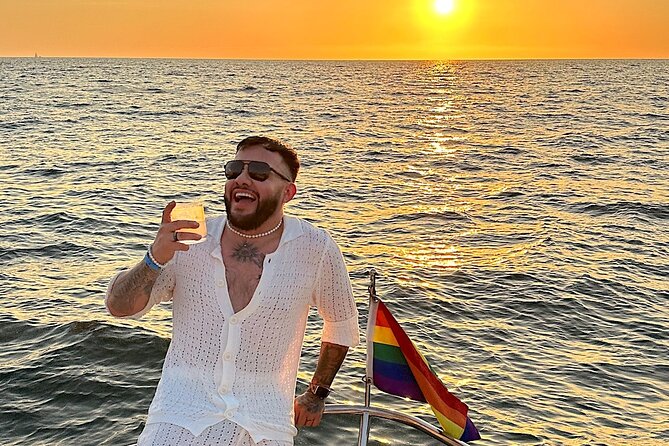 Puerto Vallarta: Gay Luxury Sunset Cruise with Premium Open Bar - Boarding the Escándalo: comfort choices that actually matter at sunset