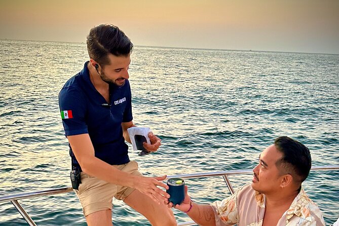 Puerto Vallarta: Gay Luxury Sunset Cruise with Premium Open Bar - Premium open bar and fresh bites: what “luxury” means here
