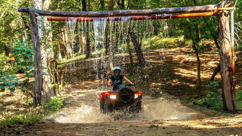 Puerto Vallarta: Jorullo Bridge ATV, Waterfall, Tequila Tour - Sierra Madre ATV riding, with structure not chaos