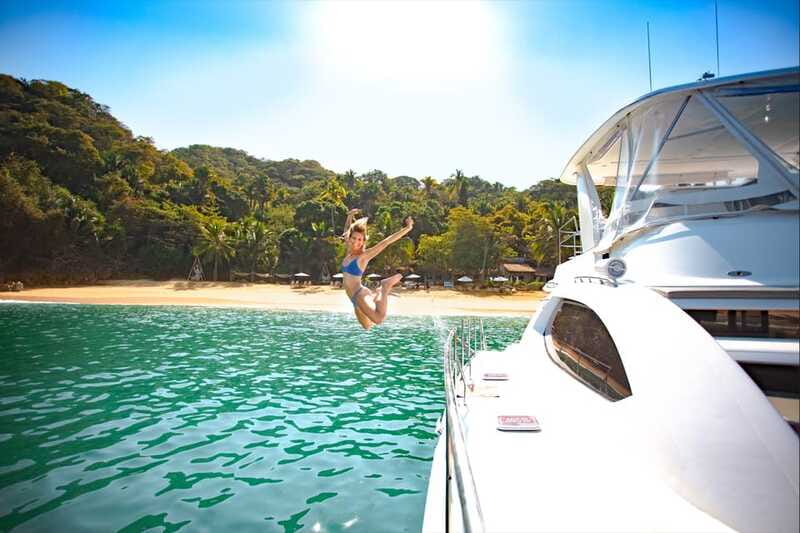 Puerto Vallarta: Luxury Yacht Tour with Lunch and Open Bar - Majahuitas Cove Swim Stop: The Part You’ll Remember