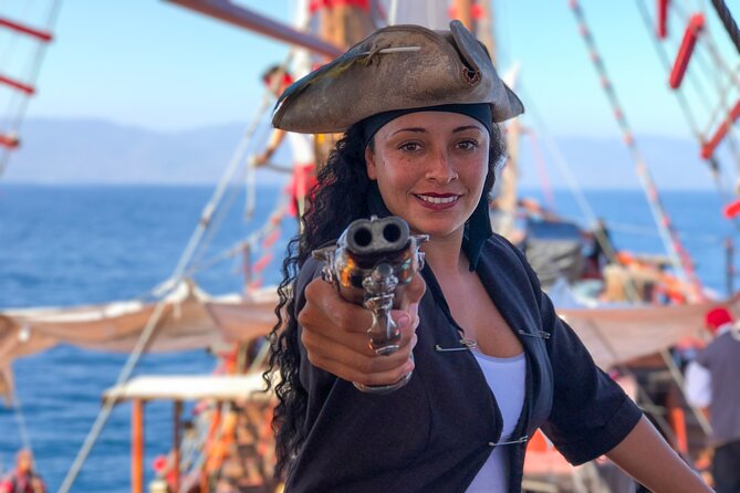 Puerto Vallarta Pirate Premium Sailing Cruise - Majahuitas Beach Time, Snorkeling and Kayaking Without the Hassle