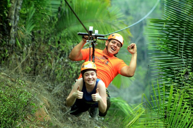 Puerto Vallarta's Best Canopy Zipline + Jorullo Bridge walk! - The Canopy Circuit: Speed, Height, and Water Stations