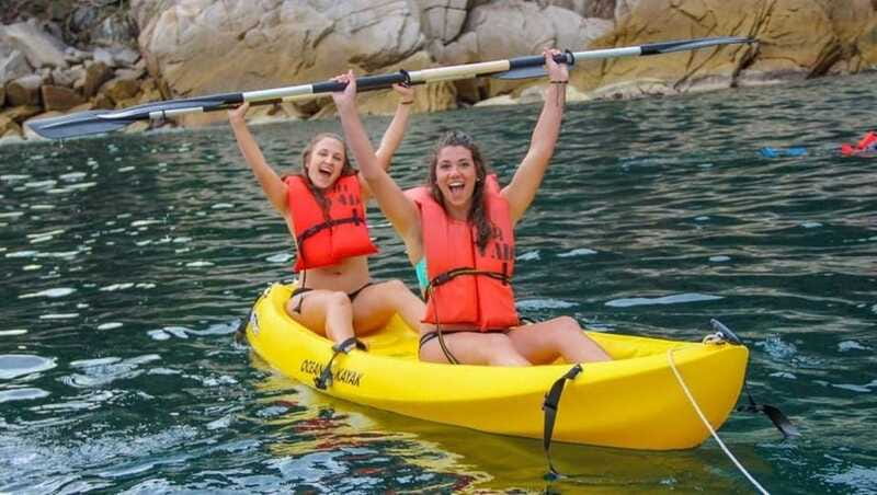 Puerto Vallarta: Yelapa, Majahuitas, Lunch, Open Bar Onboard - Majahuitas Cove snorkeling, kayaking, and paddleboard time