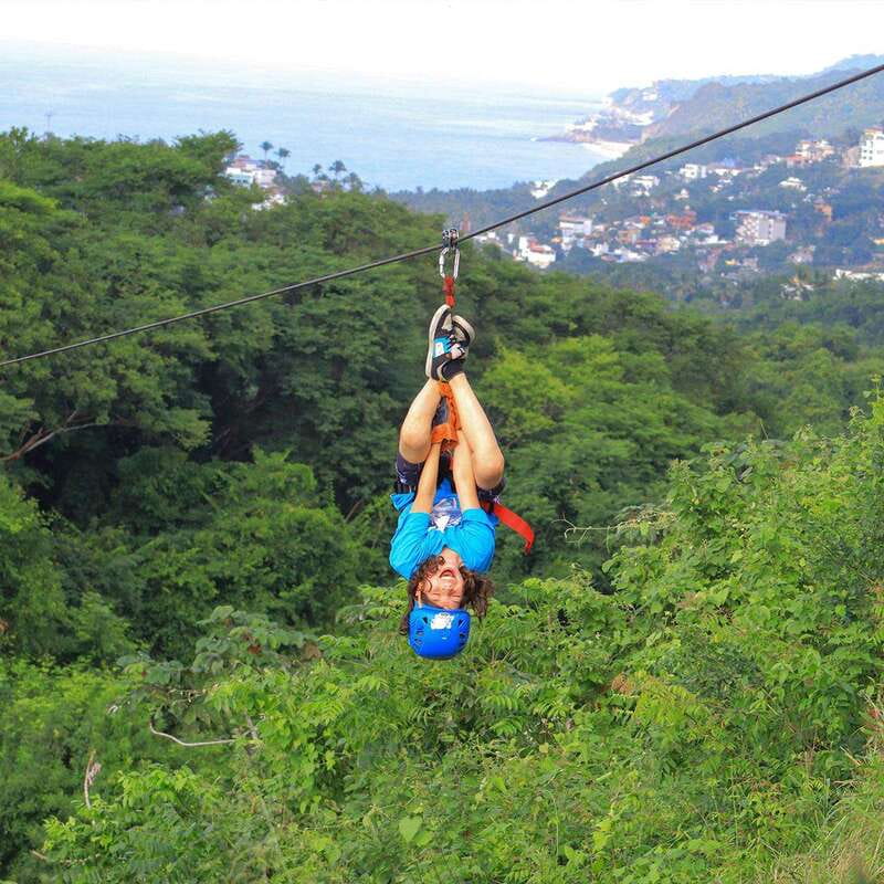 Sayulita: Canopy Tours & Zip-line Adventure - Views over Sayulita: the payoff on the high lines