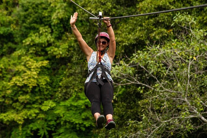 Sierra Madre Horseback Riding and Zipline with Lunch Included - Ziplining after the ride: excitement with sun in the mix