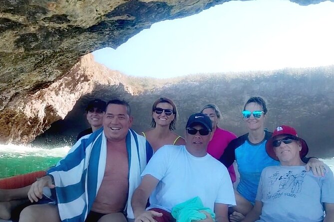 small groups SAFARI to Marietas Islands including Hidden Beach - Puente de Piedra on Isla Larga: The Crater-Arch Photo Moment