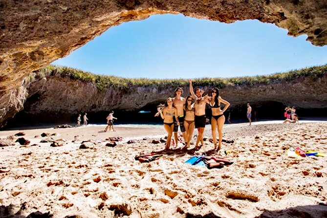 small groups SAFARI to Marietas Islands including Hidden Beach - Whale Watching Season: December 10 to March 23
