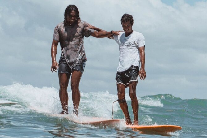 Surf Lesson beginner & intermediate from Puerto Vallarta - Warm-Up on the Sand: More Than Just Stretching