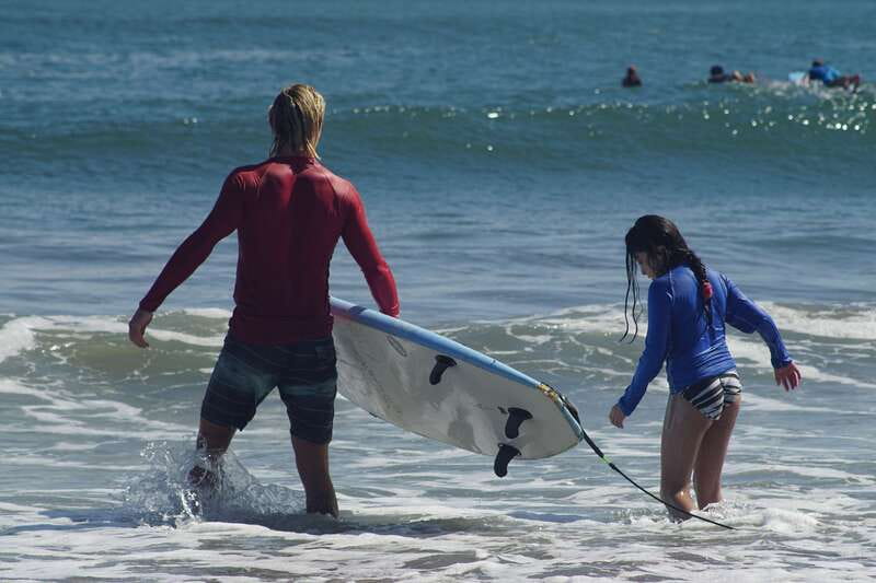 Surf Lesson in Sayulita's Beach - Getting on the right surfboard and learning what to do once waves show up