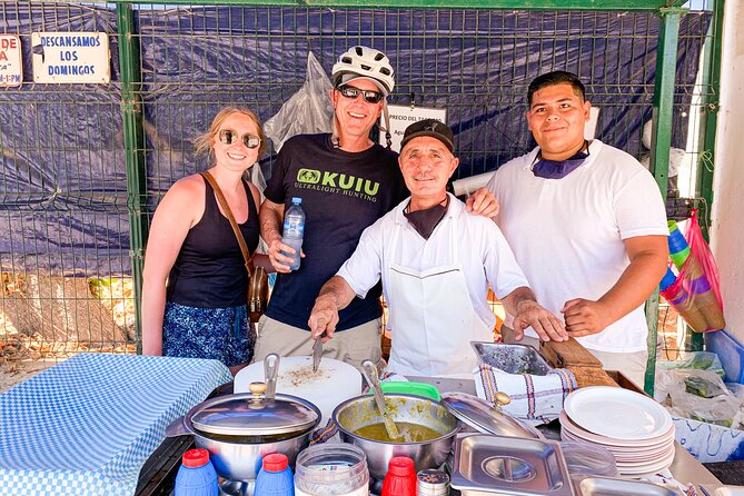 Taco Tour with Electric Bikes - Puerto Vallarta - How Hard Is the Riding? Cobblestones, Traffic, and E-bike Control