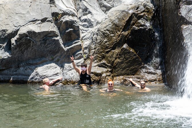 Waterfall in the jungle of Puerto Vallarta - Beach time at Las Ánimas and how to budget for lunch