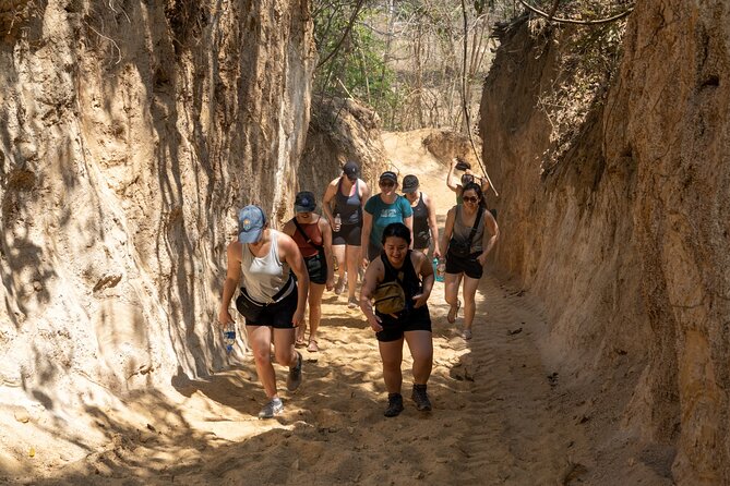 Waterfall in the jungle of Puerto Vallarta - Guides: the people who set the pace, like Isaac, Carlos, Anthony, and Rocco