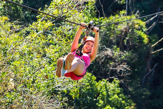 Zip Line Adventure in the heights in Puerto Vallarta 11 lines - The 11-line Puerto Vallarta zip course, in plain terms
